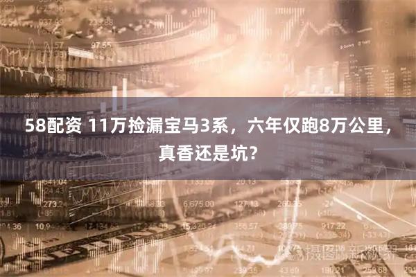 58配资 11万捡漏宝马3系，六年仅跑8万公里，真香还是坑？