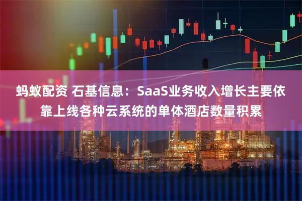 蚂蚁配资 石基信息：SaaS业务收入增长主要依靠上线各种云系统的单体酒店数量积累