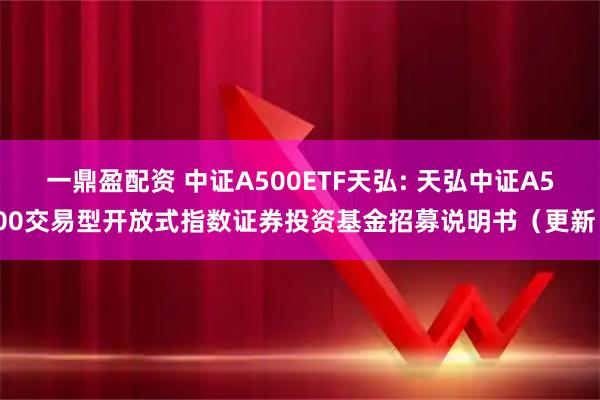 一鼎盈配资 中证A500ETF天弘: 天弘中证A500交易型开放式指数证券投资基金招募说明书（更新）