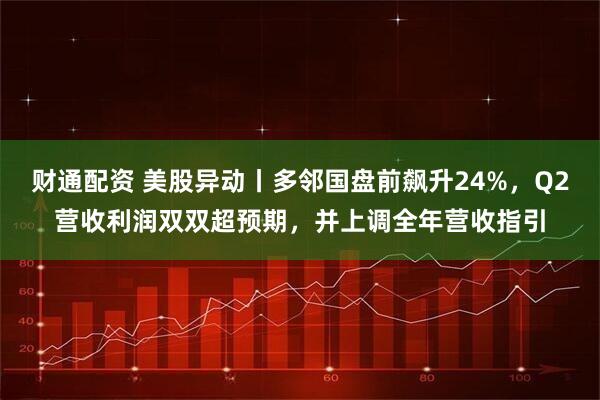 财通配资 美股异动丨多邻国盘前飙升24%，Q2营收利润双双超预期，并上调全年营收指引
